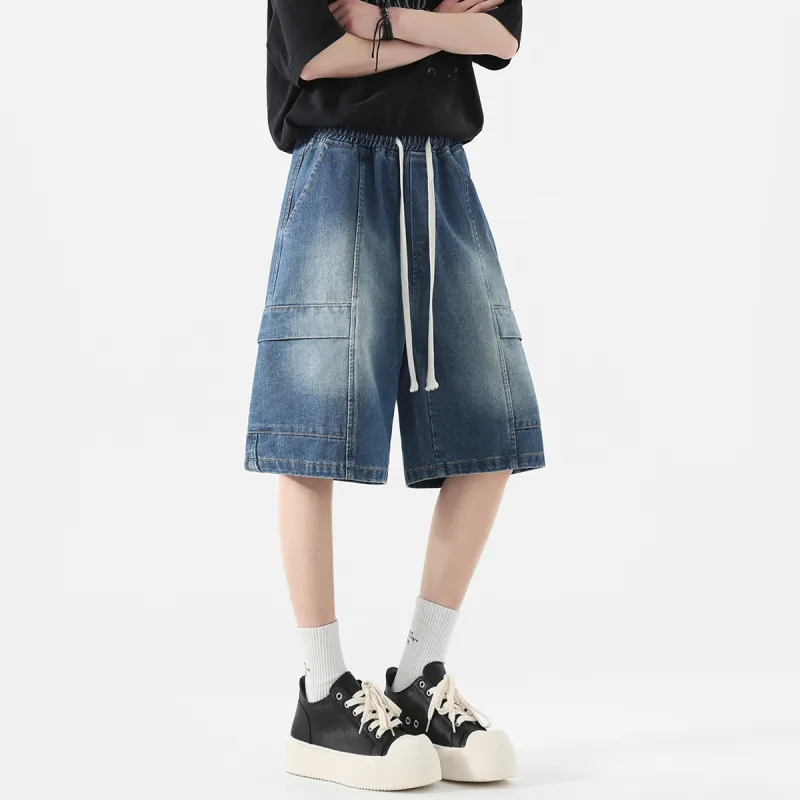 POINTLIMIT Denim Shorts Unisex-13