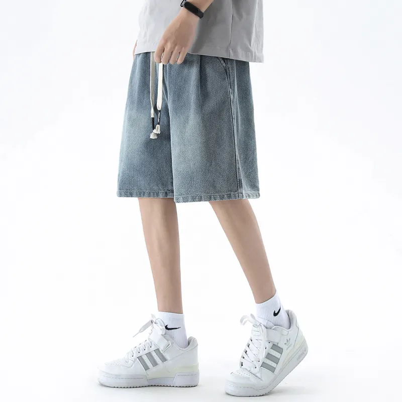 POINTLIMIT Denim Shorts Unisex-9