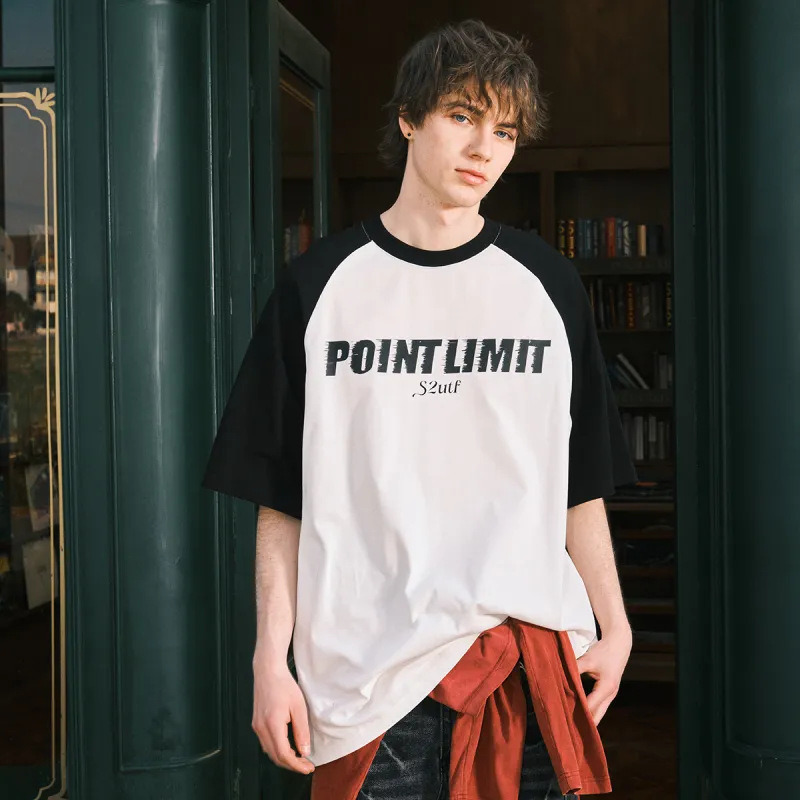 POINTLIMIT SS24 Raglan Sleeve T Shirt Unisex-10