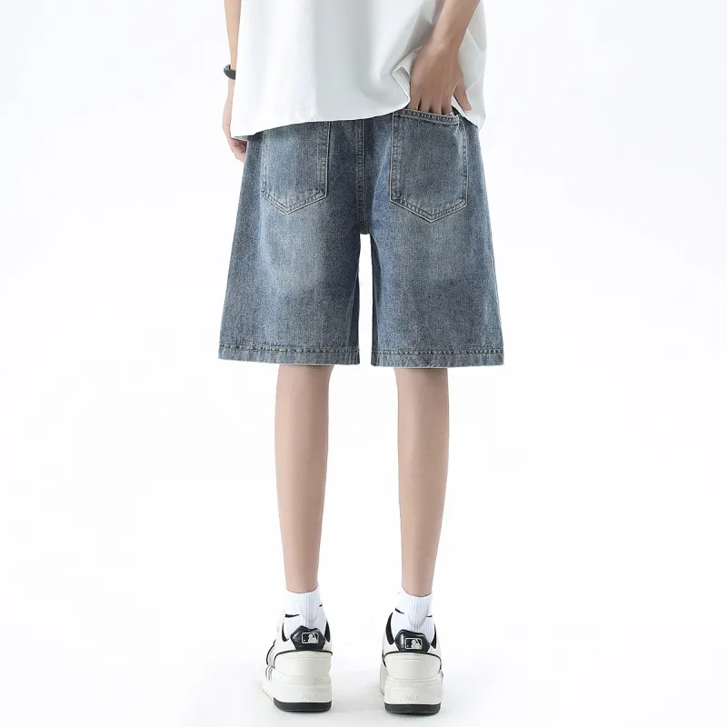 POINTLIMIT Denim Shorts Unisex-10