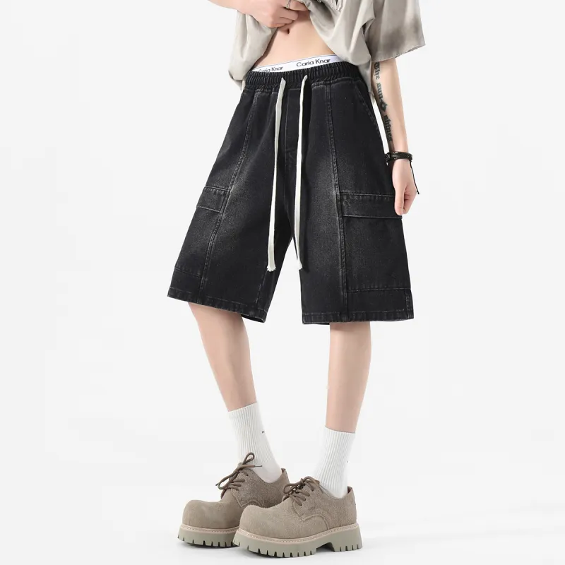 POINTLIMIT Denim Shorts Unisex-4