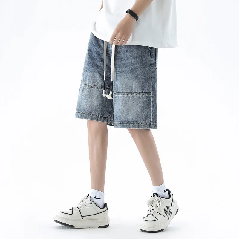 POINTLIMIT Denim Shorts Unisex-12