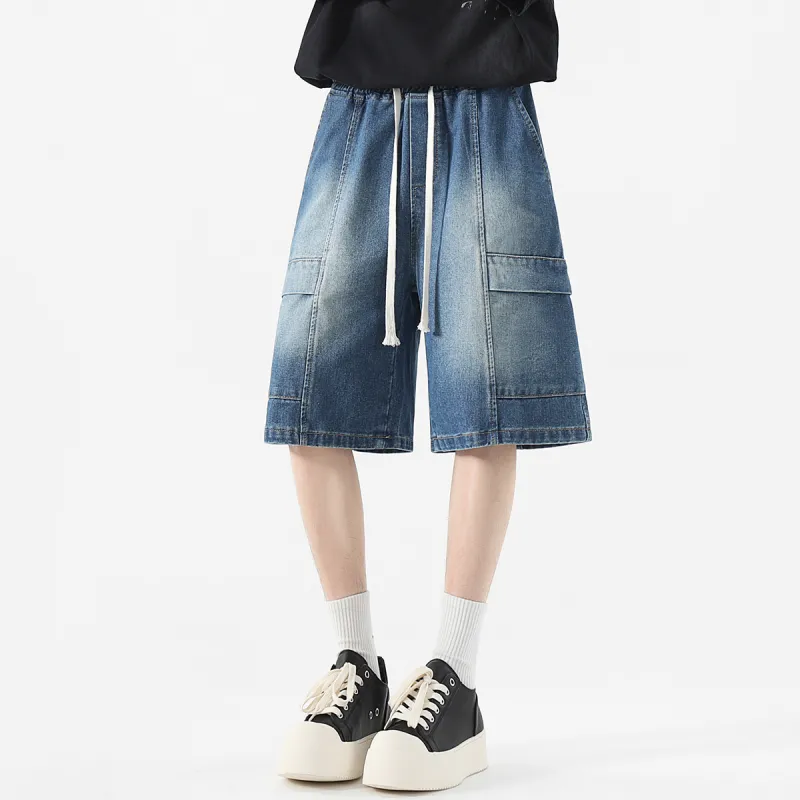 POINTLIMIT Denim Shorts Unisex-11