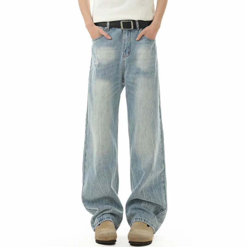 POINTLIMIT Jeans Unisex Light Blue-2