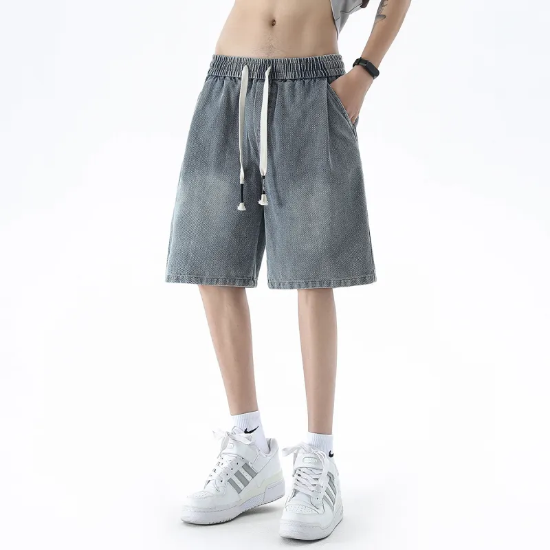 POINTLIMIT Denim Shorts Unisex-11