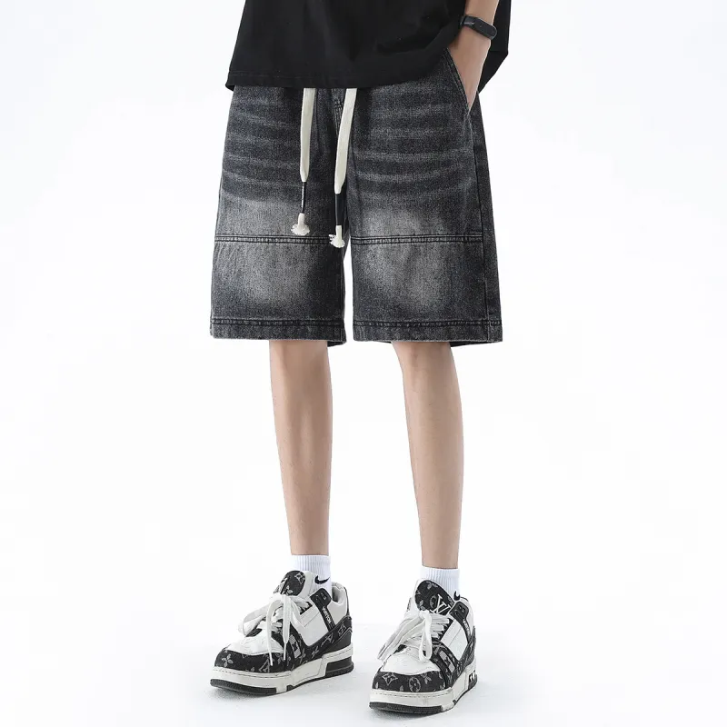 POINTLIMIT Denim Shorts Unisex-4