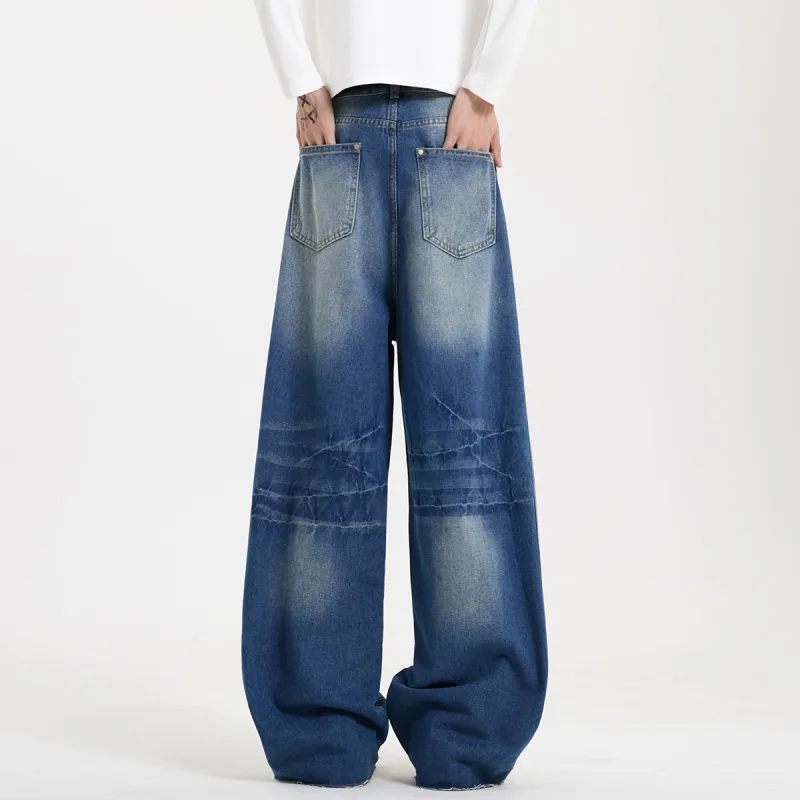 POINTLIMIT Denim Trousers Unisex-3
