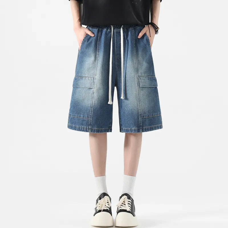 POINTLIMIT Denim Shorts Unisex-10