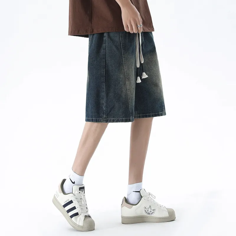 POINTLIMIT Denim Shorts Unisex-12