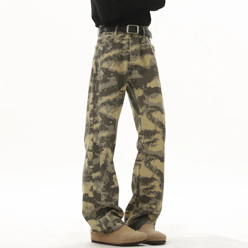 POINTLIMIT Jeans Unisex Army Green-4
