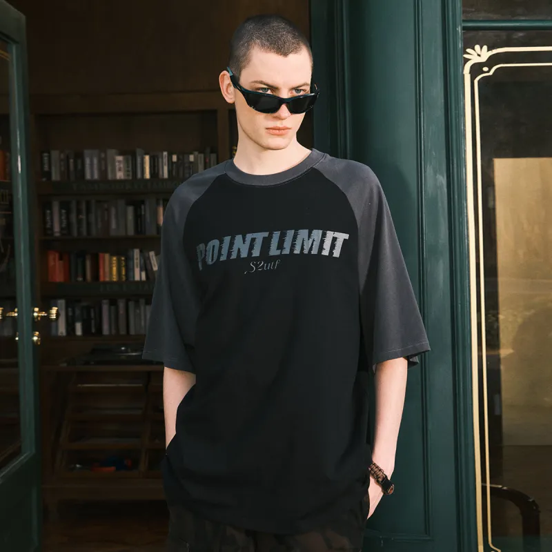 POINTLIMIT SS24 Raglan Sleeve T Shirt Unisex-2
