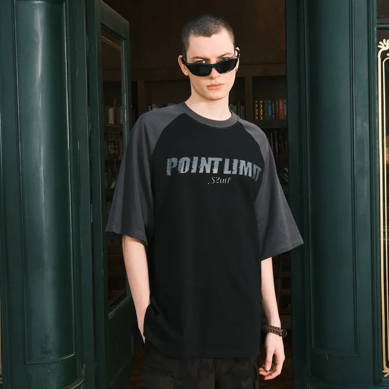 POINTLIMIT SS24 Raglan Sleeve T Shirt Unisex-4
