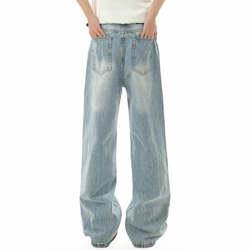POINTLIMIT Jeans Unisex Light Blue-5
