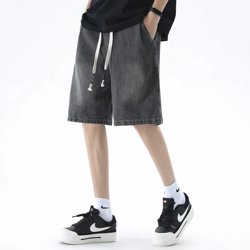 POINTLIMIT Denim Shorts Unisex-5