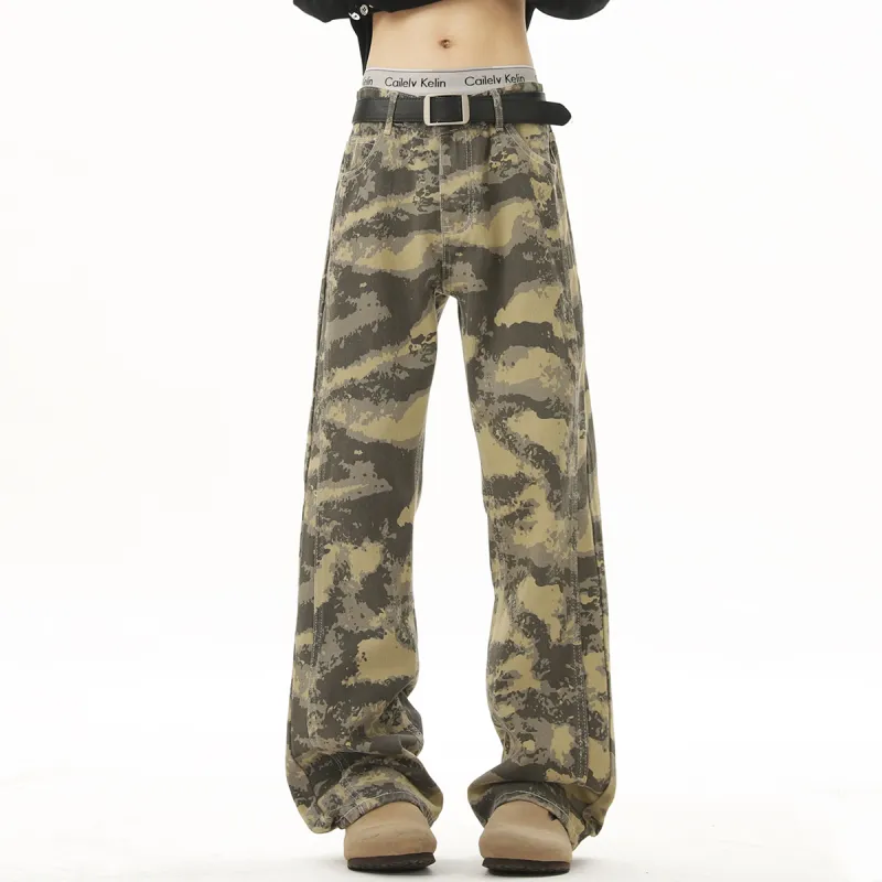 POINTLIMIT Jeans Unisex Army Green-6