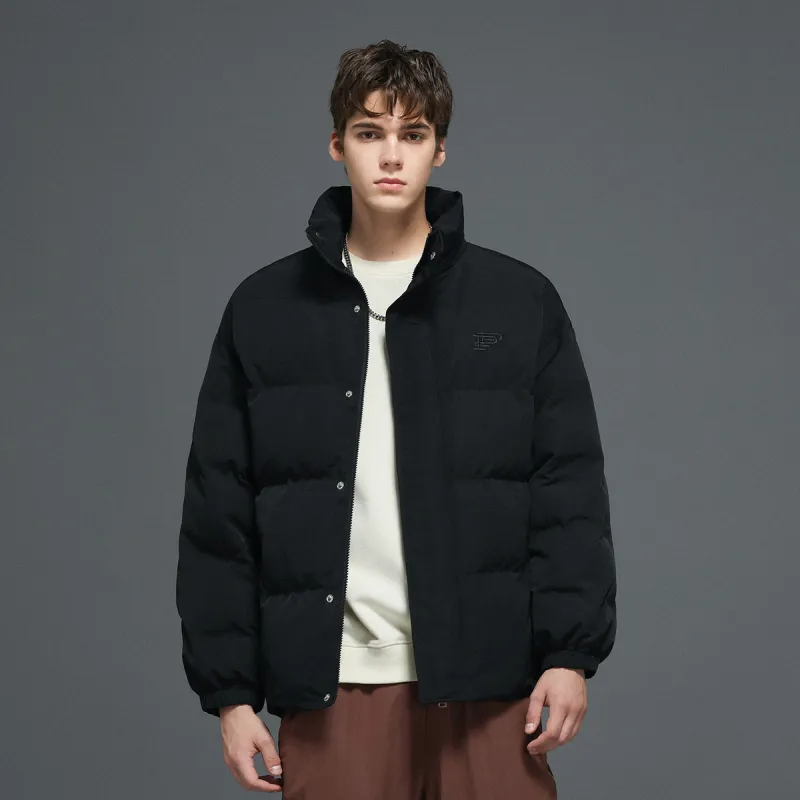 POINTLIMIT Puffer Jacket Unisex Black/Beige-2
