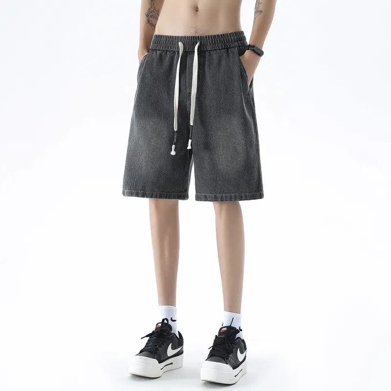 POINTLIMIT Denim Shorts Unisex-3