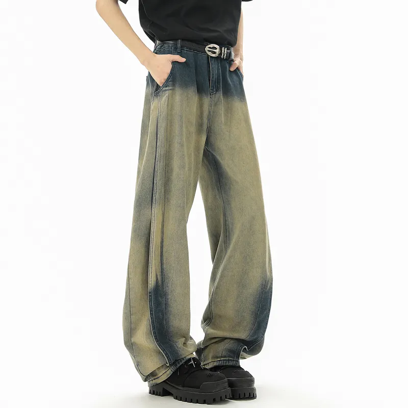 POINTLIMIT Jeans Unisex Yellow Mud-4