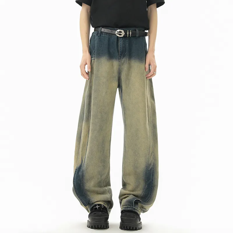 POINTLIMIT Jeans Unisex Yellow Mud-2