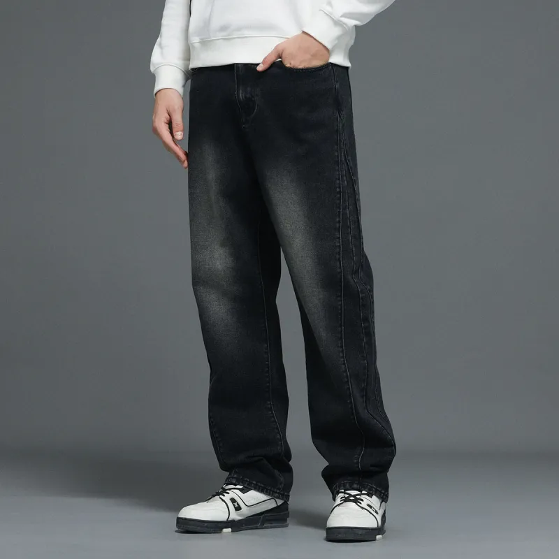 POINTLIMIT Jeans Unisex Black-4