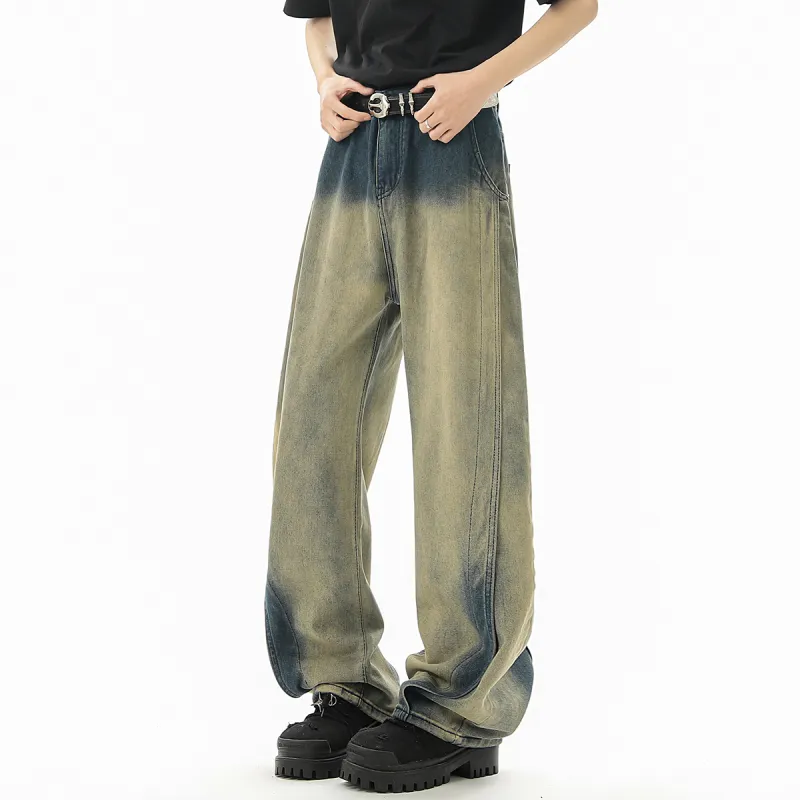 POINTLIMIT Jeans Unisex Yellow Mud-3
