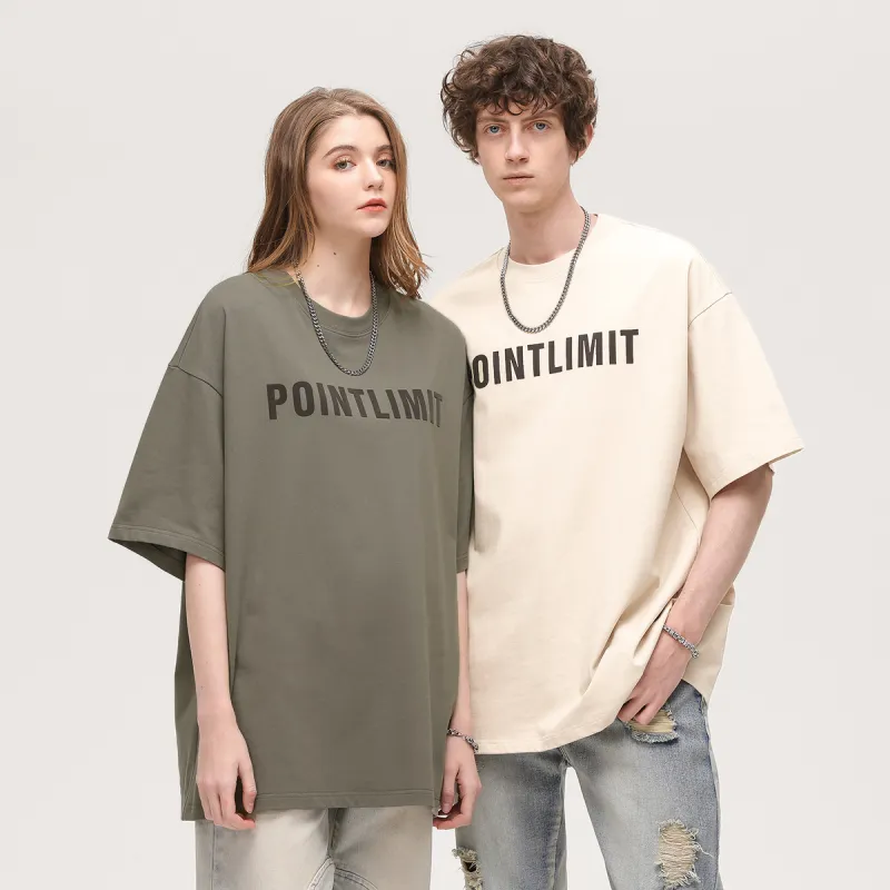 POINTLIMIT SS24 Drop Shoulder Sleeve T-Shirt Unisex-14
