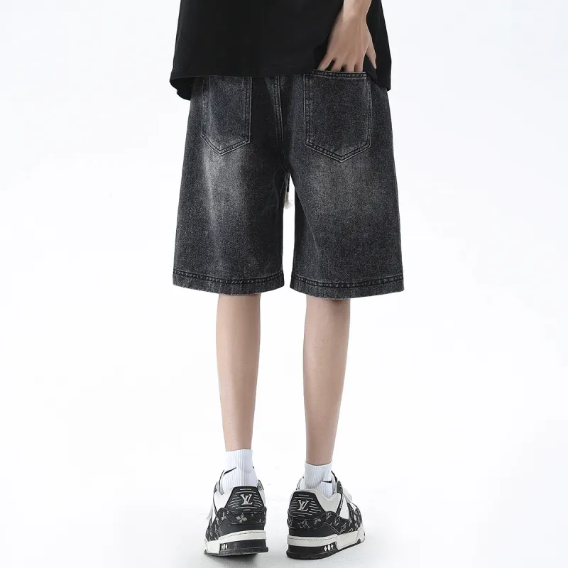 POINTLIMIT Denim Shorts Unisex-3