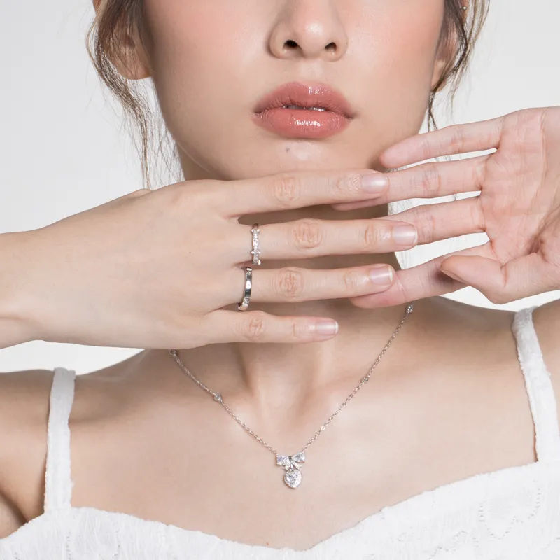 Clect S925 Silver Rings Unisex Silver-3