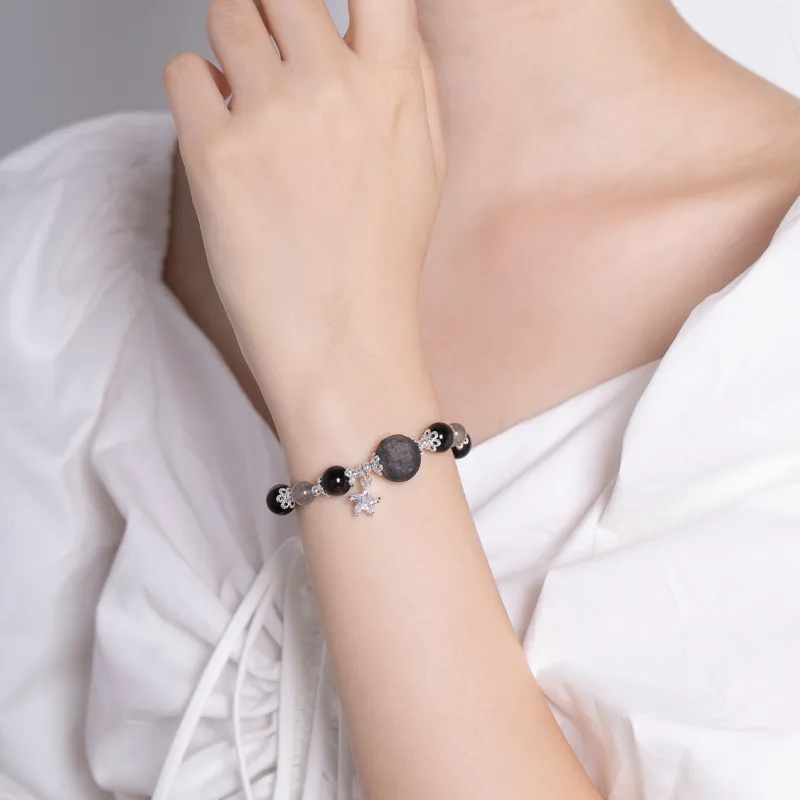 Clect Obsidian Bracelets Women's-4