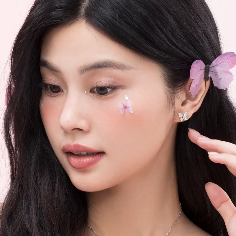 Clect Eco Friendly Alloy Stud Earrings Women's-3