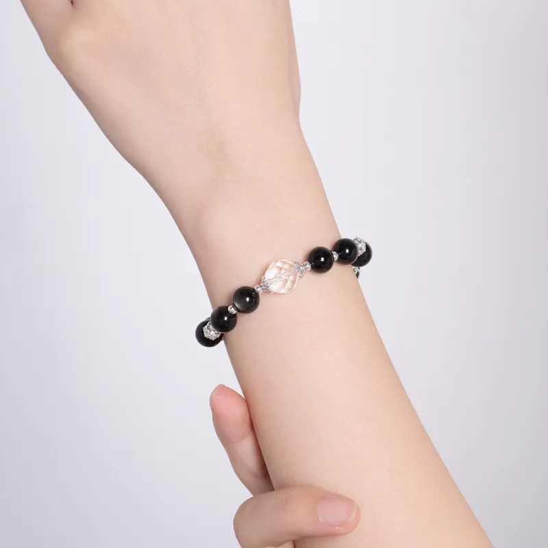 Clect Obsidian Bracelets Women's-6