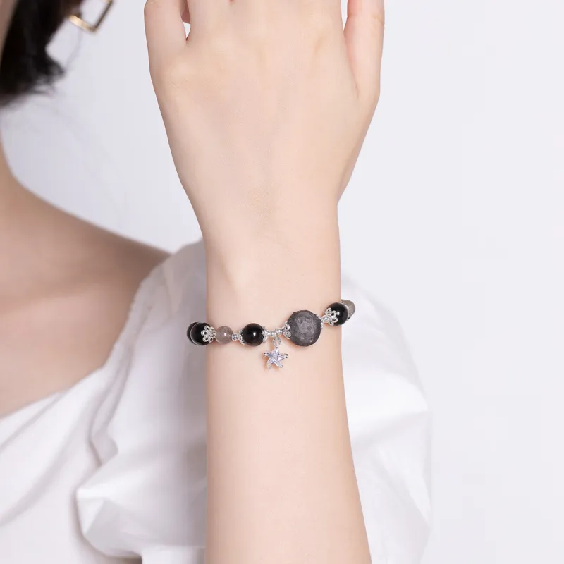 Clect Obsidian Bracelets Women's-3