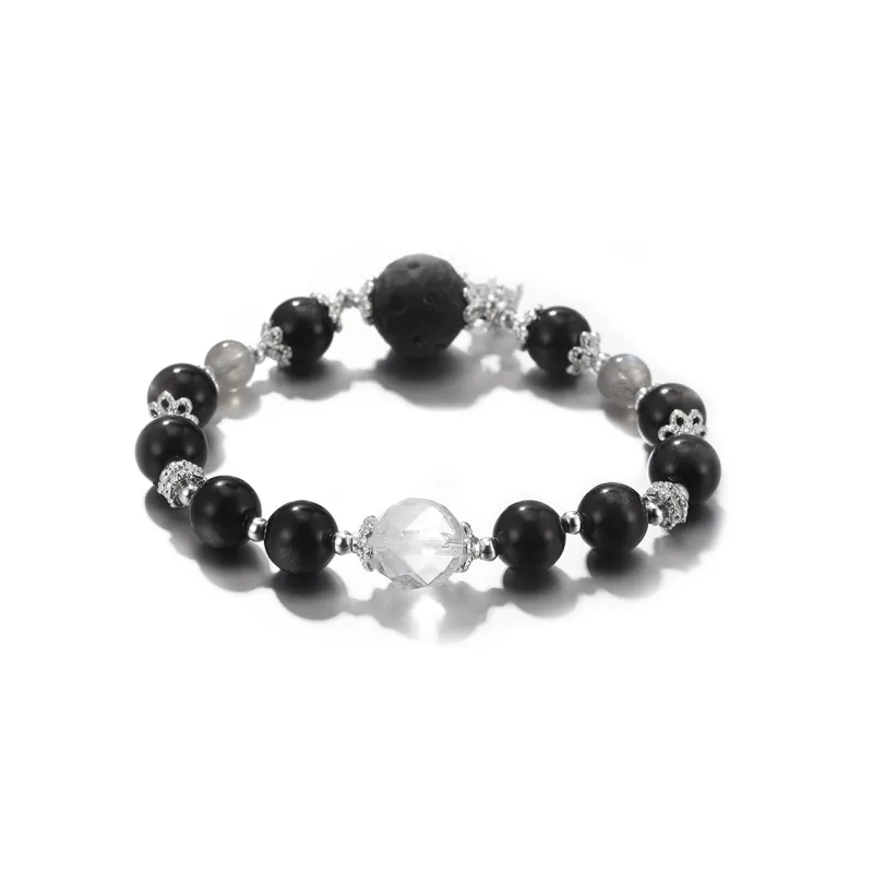 Clect Obsidian Bracelets Women's-2