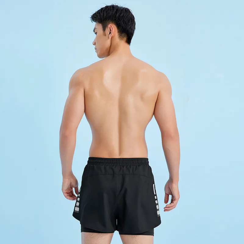 PEAK Swimming Shorts Men's Black-1