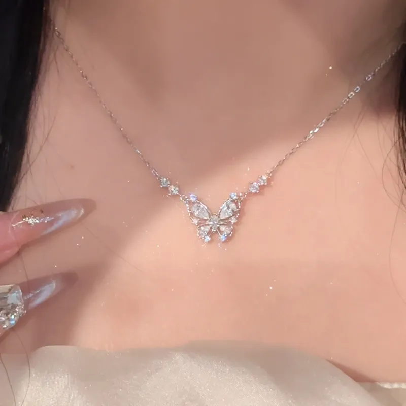 Disney Princess S925 Silver Necklaces Women's-12