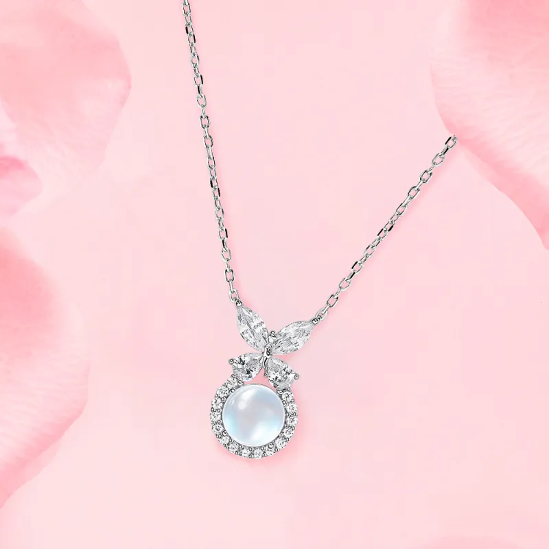 Disney Princess S925 Silver Necklaces Women's-10
