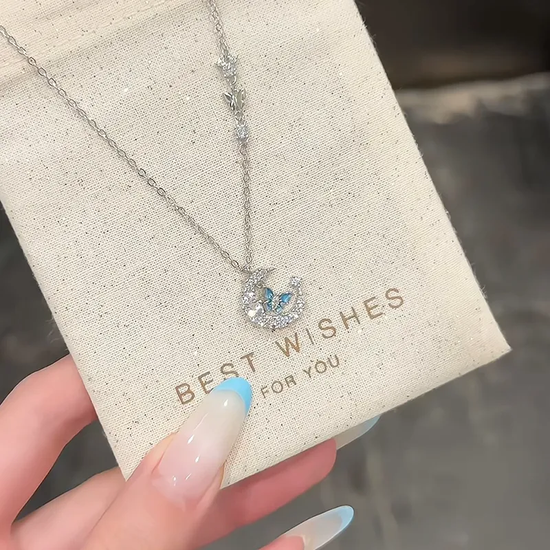 Disney Princess S925 Silver Necklaces Women's-1