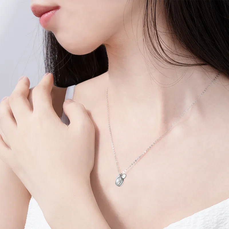 Disney Mickey Series S925 Silver Necklaces Women's-4