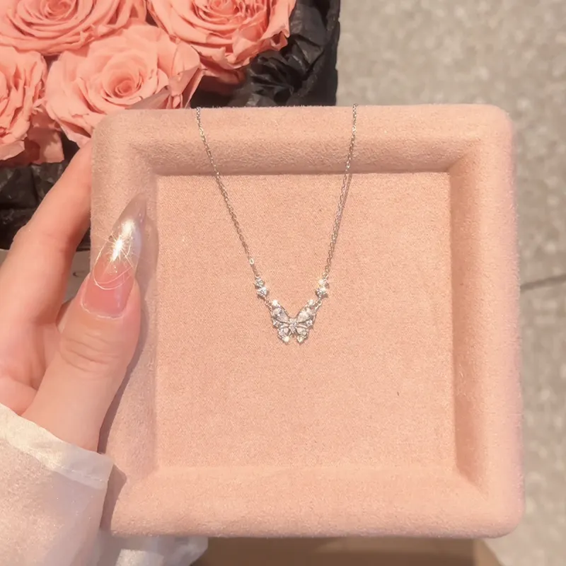 Disney Princess S925 Silver Necklaces Women's-11