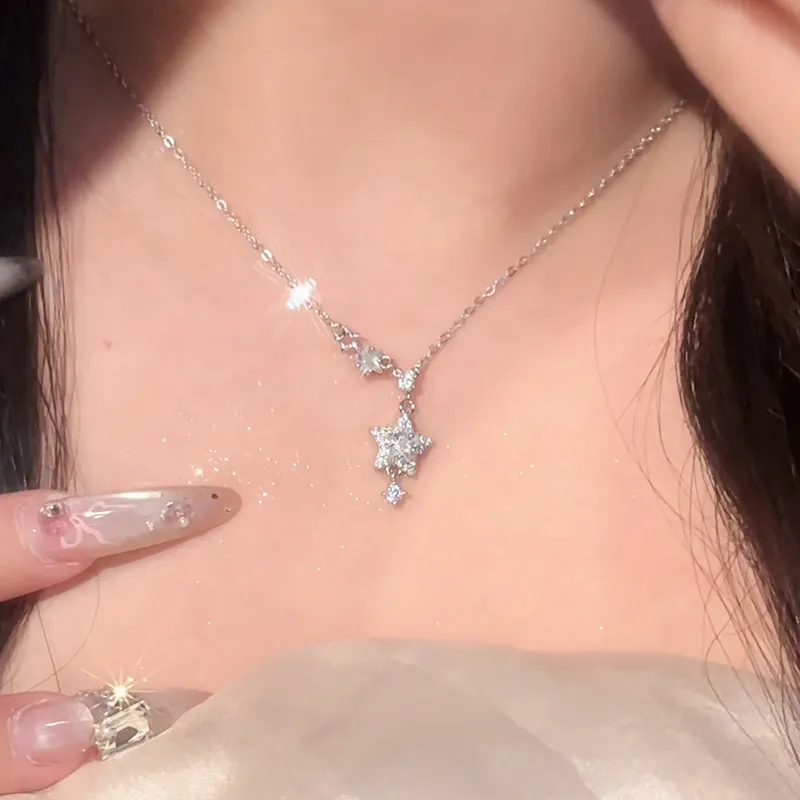Disney Princess S925 Silver Necklaces Women's-2