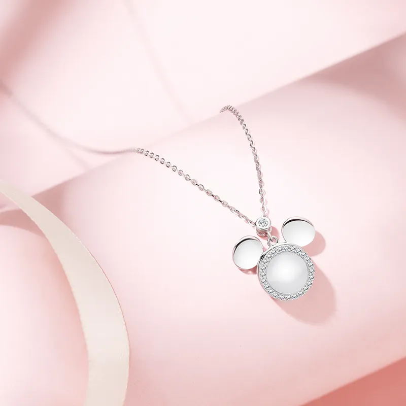 Disney Mickey Series S925 Silver Necklaces Women's-1