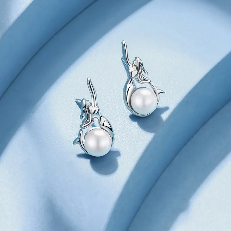 Disney Princess S925 Silver Earrings Women's-1