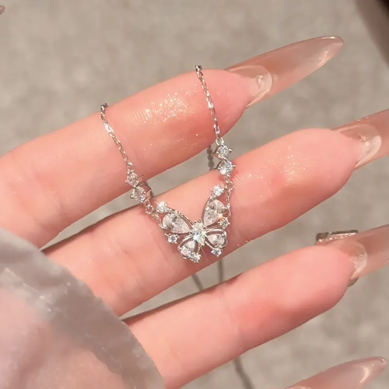 Disney Princess S925 Silver Necklaces Women's-14