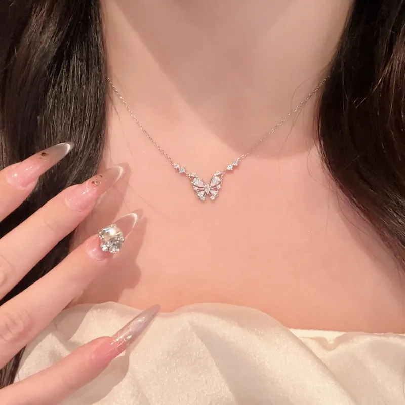 Disney Princess S925 Silver Necklaces Women's-3