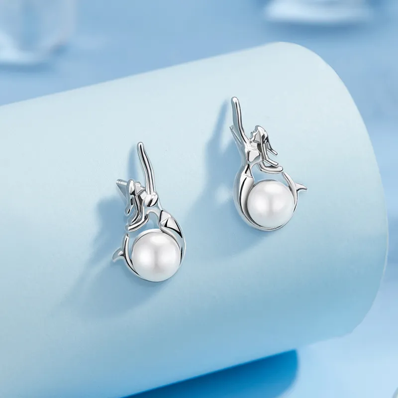 Disney Princess S925 Silver Earrings Women's-3