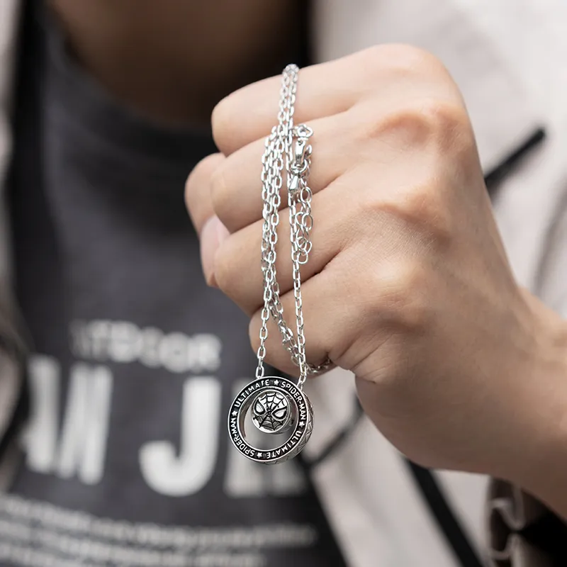 Disney Marvel Series Copper Necklaces Unisex-6