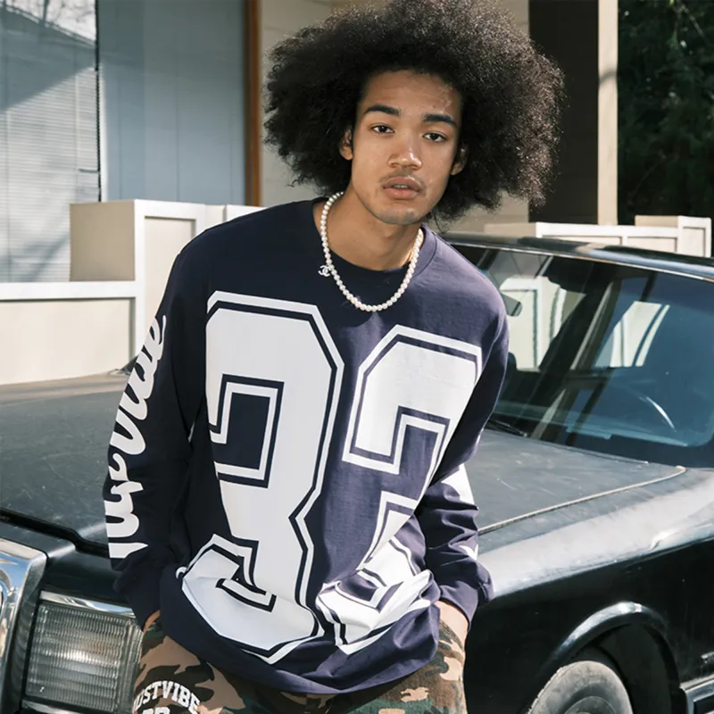 JUST VIBE Long Sleeved T Shirt Unisex-2