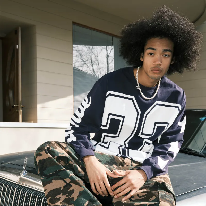 JUST VIBE Long Sleeved T Shirt Unisex-13