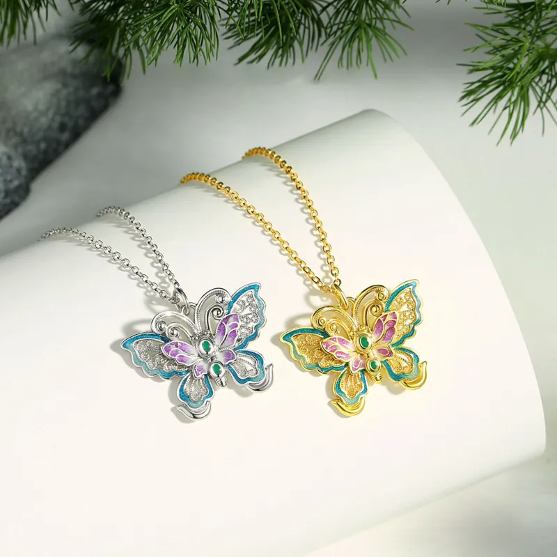 VANA 990 Silver Sterling Silver Necklaces Women's-3