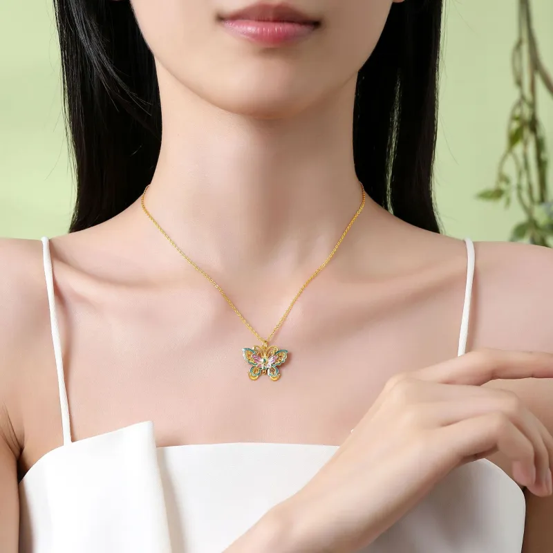 VANA 990 Silver Sterling Silver Necklaces Women's-4
